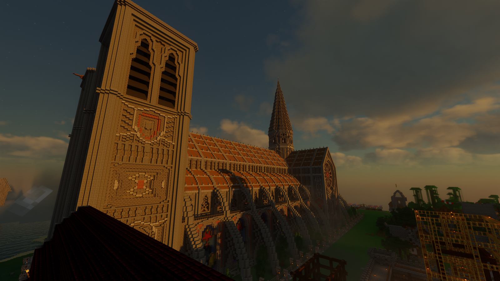 Une cathedrale imposante veille sur le monde Survie